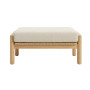 Footrest (with cushion) SUNART REYNE SUN 85N / NATURAL