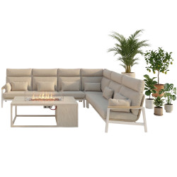 Coner set (with cushison) SUNART REYNE SUN 72T SUN 73T SUN 74T SUN 75T / TAUPE