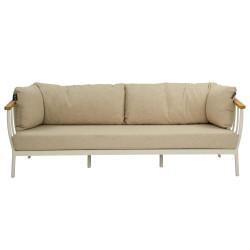 3-Seater Sofa (with cushions) APPLE BEE CONDOR OYSTER 72000411 / TAUPE 3-Seater Sofa (with cushions) APPLE BEE CONDOR OYSTER 72000411 / TAUPE