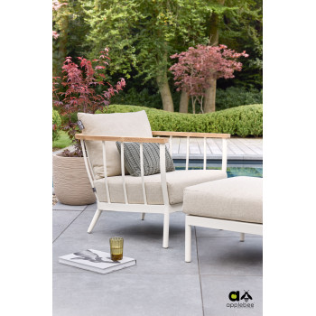 Ottoman (with cushions) APPLE BEE CONDOR OYSTER 72000412/TAUPE