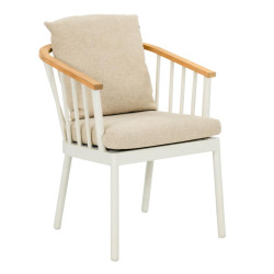 Dining Armchair (with cushions) APPLE BEE CONDOR OYSTER 72000408 / TAUPE Dining Armchair (with cushions) APPLE BEE CONDOR OYSTER 72000408 / TAUPE