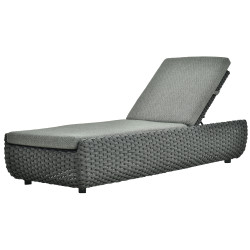 Sunlounger (with cushions) ALLEGRA AL 04G / ANTHRACITE Sunlounger (with cushions) ALLEGRA AL 04G / ANTHRACITE