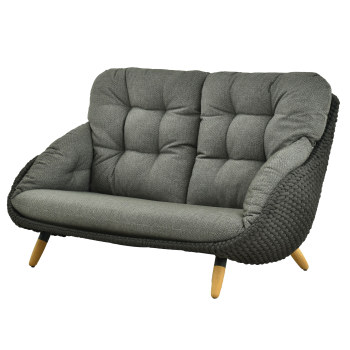 2-Seater sofa (with cushions) ALLEGRA KING AL 09G / ANTHRACITE