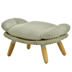 Ottoman (with cushion) ALLEGRA KING AL 08T / TAUPE Ottoman (with cushion) ALLEGRA KING AL 08T / TAUPE