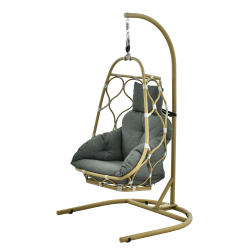 Hanging chair (with cushions) ALLEGRA AL 12N / NATURAL Hanging chair (with cushions) ALLEGRA AL 12N / NATURAL