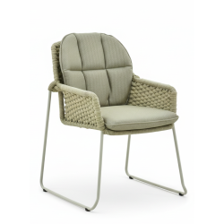Dining armchair (with cushions) ALLEGRA AL 30T / TAUPE Dining armchair (with cushions) ALLEGRA AL 30T / TAUPE