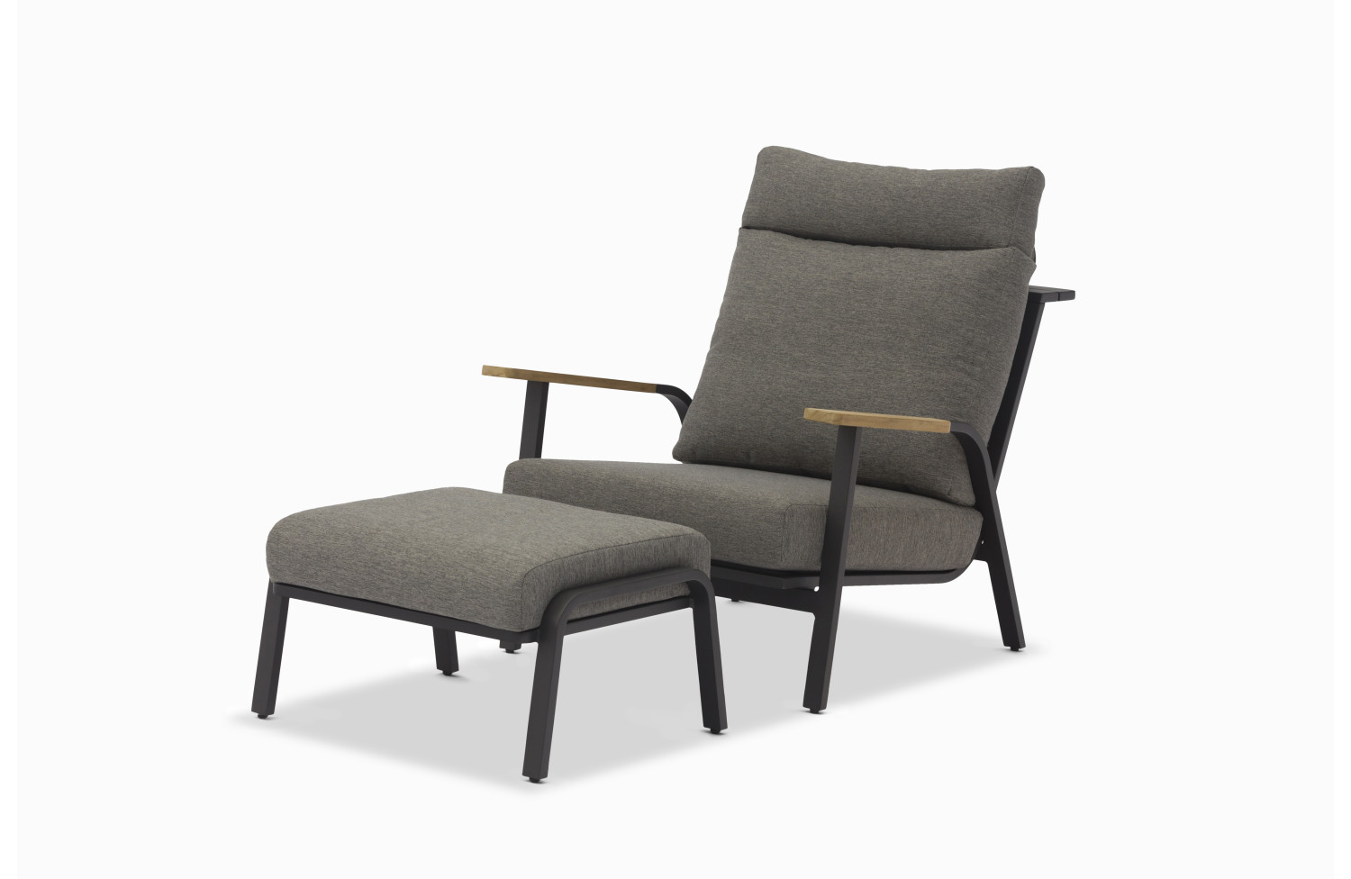 Footrest (with cushion) LAGOM DANDY Lm 13G / ANTHRACITE