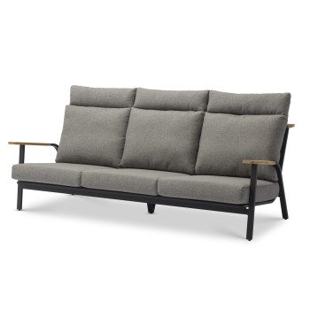 3-seater sofa (with cushions) LAGOM DANDY 11G / ANTHRACITE