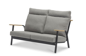 2-seater sofa (with cushions) LAGOM DANDY Lm 02G / ANTHRACITE