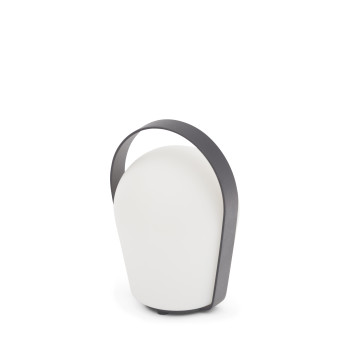 Outdoor lamp (charging with USB) h. 16 cm LAGOM BOB SMALL Lm 17S-G / ANTHRACITE