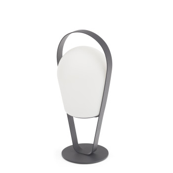 Outdoor lamp (charging with USB) h. 43.5 cm LAGOM BOB LARGE Lm 20L-G / ANTHRACITE