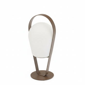 Outdoor lamp (charging with USB) h. 43.5cm LAGOM BOB LARGE Lm 20L-B / DARK TAUPE