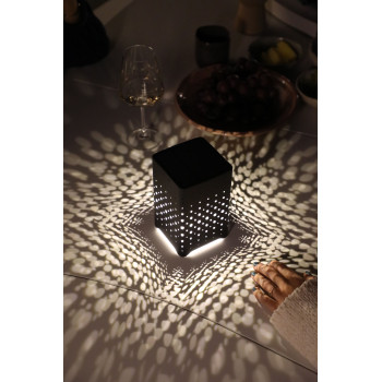 Outdoor lamp (charging with USB) LAGOM BEAMS Lm 09G-F / floor / ANTHRACITE