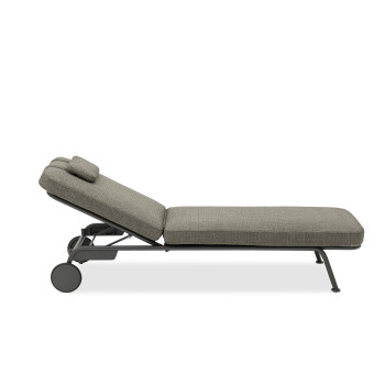 Sunlounger (with cushion) LAGOM SUNSET Lm 28G /ANHTRACITE
