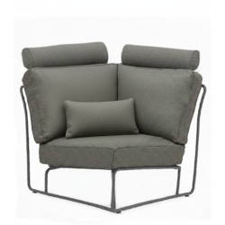 Corner part (with cushions) LAGOM RIVA Lm 53G / ANTHRACITE