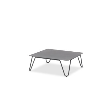 Coffee table 80*80 (alu) LAGOM RIVA Lm 37G Lm /ANTHRACITE