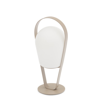 Street lamp charging (via USB) h. 43.5 cm LAGOM BOB LARGELm 20L-T / TAUPE