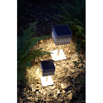 Solar outdoor lamp (charged by solar energy) h.34 6cm LAGOM BEAM HIGH Lm 63G / ANTHRACITE