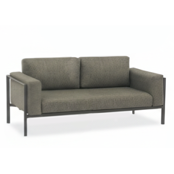 2-seater sofa (with cushions) LAGOM REEF Lm 58G / ANTHRACITE