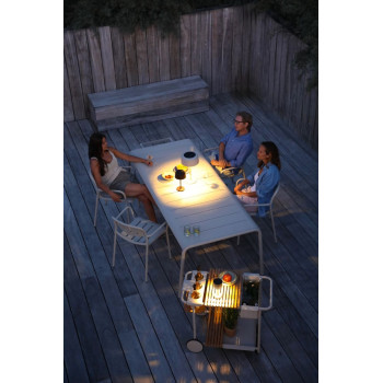 Solar outdoor lamp (charged by solar energy) h. 26.2 cm LAGOM SPARK Lm 77G / ANTHRACITE