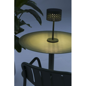 Solar outdoor lamp (charged by solar energy) h.19.5 cm LAGOM BEAM ROUND Lm 78G / ANTHRACITE