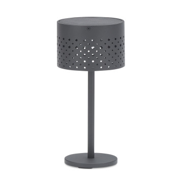 Solar outdoor lamp (charged by solar energy) h.19.5 cm LAGOM BEAM ROUND Lm 78G / ANTHRACITE