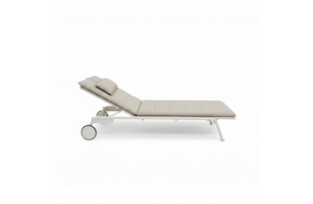 Sunlounger (with cushion) LAGOM SUNSET Lm 07T / TAUPE