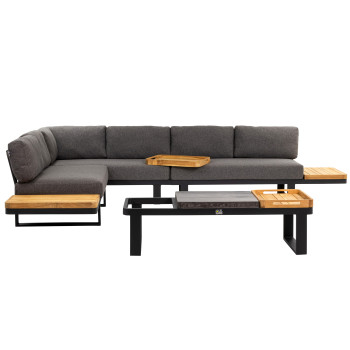 Coner set RIGHT (with cushions) APPLE BEE MURA 70001466 / 70001467 / 70001469 / 70001470