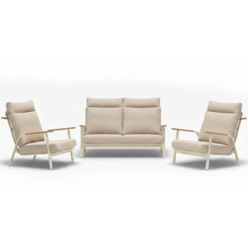 Lounge set (with cushions) LAGOM DANDY LM 02T (1 pc) LM 12T (2 pcs) / TAUPE