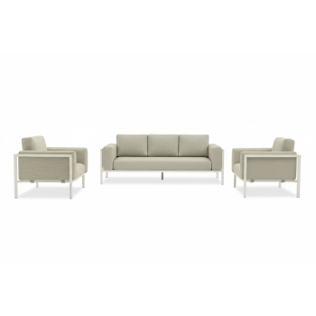 Lounge set (with cushions) LAGOM REEF Lm 57T (2 pcs) Lm 59T (1 pc) / TAUPE