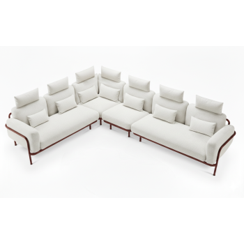 Coner set (with cushison) LAGOM CORAL Lm 70R Lm 71R Lm 72R Lm 73R / BURGUNDY