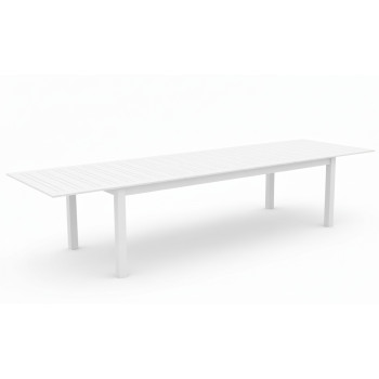 Extension dining table 266-330-395 SKANDI SK 12W / WHITE