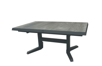 Lounge table with extension 140-180 SKANDI SK 01G / ANTHRACITE