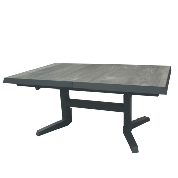 Lounge table with extension 140-180 SKANDI SK 01G / ANTHRACITE