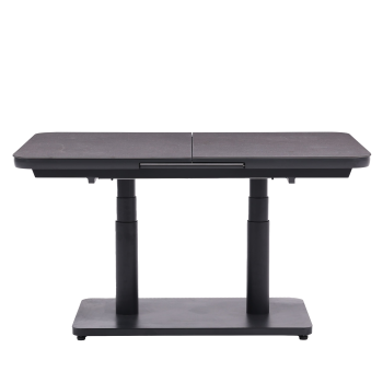 Lounge table with extension 140-180 SKANDI SK 16G / ANTHRACITE