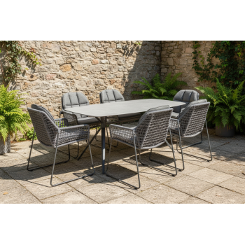 Dining armchair (with cushions) SKANDI SK 30G / ANTHRACITE