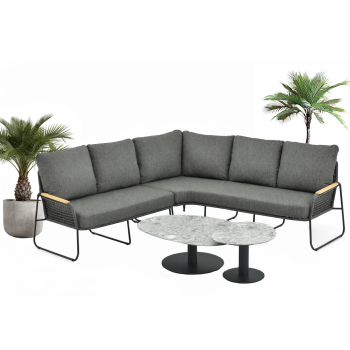 Corner Set RIGHT (with cushions) SKANDI SK 72G(R) / ANTHRACITE