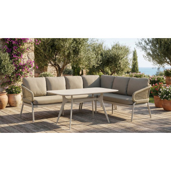 Dining table 150 SKANDI SK 40T / TAUPE