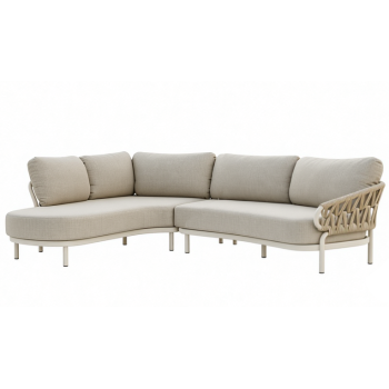 Corner set RIGHT (with cushions) SKANDI SK 64T-R / TAUPE