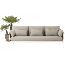 3-Seater Sofa (with cushions) SUNART SUN 62T / TAUPE