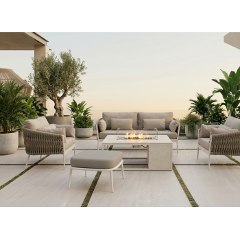 Footrest (with cushions) SUNART SUN 76T / TAUPE