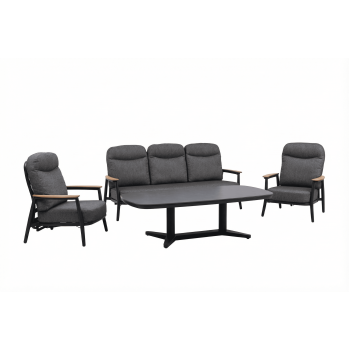 Lounge set (with cushions) SKANDI SKY SK 48G (1 pc) SK 46G (2 pcs) SK 55G (1 pc) / ANTHRACITE Lounge set (with cushions) SKANDI SKY SK 48G (1 pc) SK 46G (2 pcs) SK 55G (1 pc) / ANTHRACITE