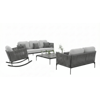 Lounge set (with cushions) SKY LINE BOSTON 24152-LG+24152P-PF/24153-LG+24153P-PF/24168-LG+23511P-PF Lounge set (with cushions) SKY LINE BOSTON 24152-LG+24152P-PF/24153-LG+24153P-PF/24168-LG+23511P-PF