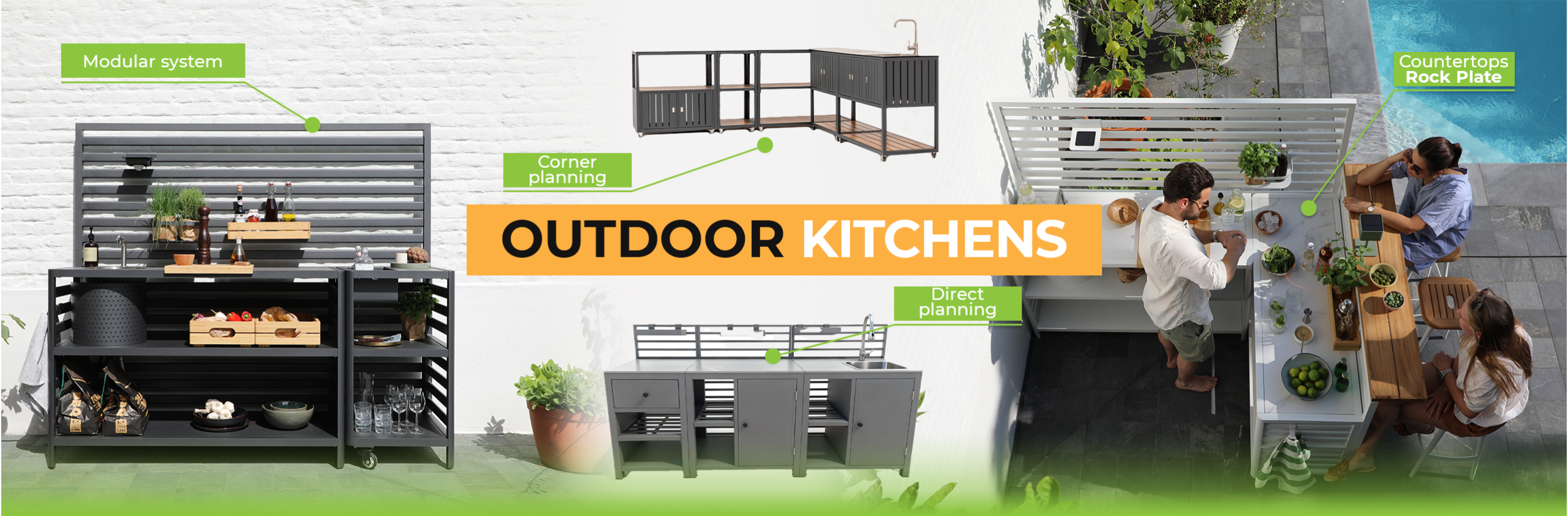 Outdoor kitchens